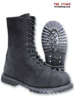 10 Eyes Ranger Boot Nubuk Leather