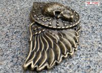 Grtelschnalle New Rock antik Messing