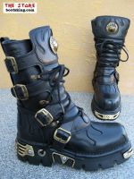 New Rock Boot Skywalker schwarz / schwarz / gold