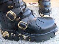 New Rock Boot Skywalker schwarz / schwarz / gold