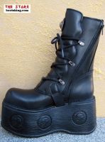 New Rock Boot Norgard schwarz