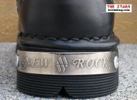 New Rock Boot Corrado schwarz silber