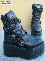 New Rock Boot Nahtanha schwarz