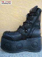 New Rock Boot Nahtanha schwarz