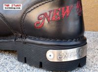 New Rock Boot Corrado schwarz rot