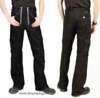 Zimmermann Lederhose Nubuck schwarz