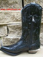 New Rock Westernstiefel Panaka schwarz