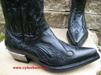 New Rock Westernstiefel Panaka schwarz