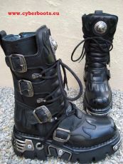 New Rock Boot Skywalker schwarz / schwarz