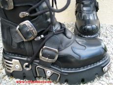 New Rock Boot Skywalker schwarz / schwarz