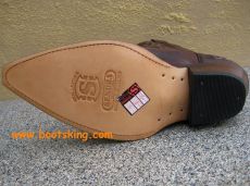 Rhode Island dunkelbraun mit hellen N�hten