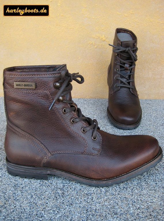 HARLEY DAVIDSON Men brown Boot JUTLAND D93318 