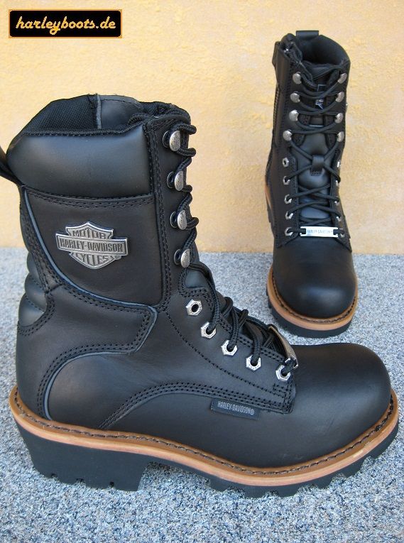 harley davidson tyson logger boots