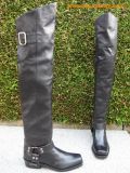 Musketier Stiefel de Winter bers Knie XXL schwarz