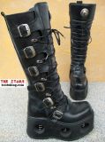 New Rock Boot Groote schwarz