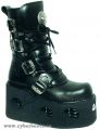 New Rock Boot Coleman schwarz