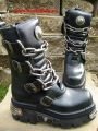 New Rock Boot Plagueis schwarz erhht