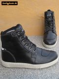 New Rock Westernstiefelette Curacao schwarz / silbern