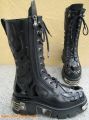 New Rock Boot Tobago black / black glossing