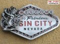 Grtelschnalle Sin City Sign