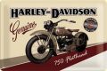 Harley Davidson Blechschild Flathead