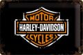 Harley Davidson Blechschild Paint Bar & Shield