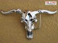 Buckle Bull Head chrome