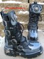 New Rock Boot Skywalker schwarz / silber