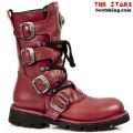 New Rock Boot Traenker red