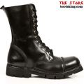 New Rock 10 Hole Boots Cassius black