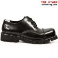 New Rock 3 Hole Shoes Cassius black