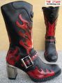 Salomone black / darkred