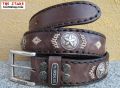 Sendra Grtel braun mit Chonchas und aufwendigen Verzierungen