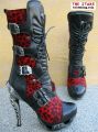 Marzia black Leopard red