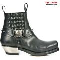 New Rock Bikerstiefelette Wyne schwarz