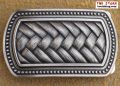 Buckle silver plated